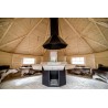 Domek grillowy 16,5m2 z dobudówką 3m2