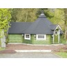 Domek grillowy 16,5m2 z dobudówką 3m2