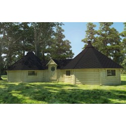 Podwójny domek grillowy...