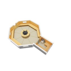 Domek grillowy 25m2 + dobudówka 3m2