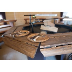 Podwójny domek grillowy 25m2 + 25m2