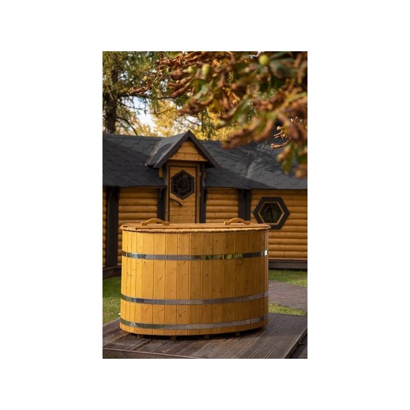 Owalna balia ogrodowa 1,5x0,85m