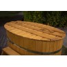 Owalna balia ogrodowa 1,5x0,85m