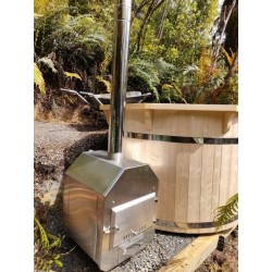 Balia ogrodowa śr. 1,5m z piecem wewnętrznym