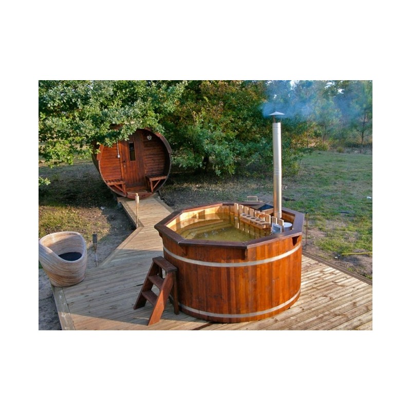 Balia ogrodowa śr. 1,9m z piecem wewnętrznym