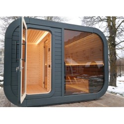 Sauna Aurora 3,3x2,4m z...