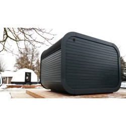 Sauna Aurora 3,3x2,4m z przebieralnią