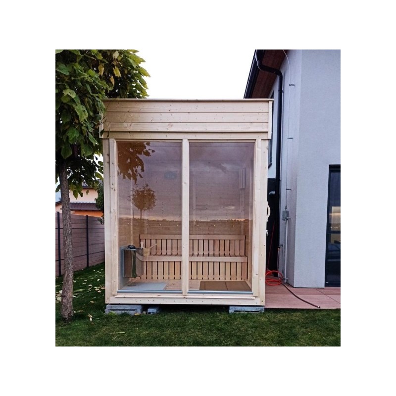 Sauna Kostka 2x2m