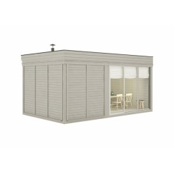 Sauna Kostka 3x5m z przedsionkiem