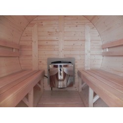 Sauna Beczka śr. 1,9x2,5m