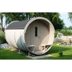 Sauna Beczka śr. 1,9x3,5m