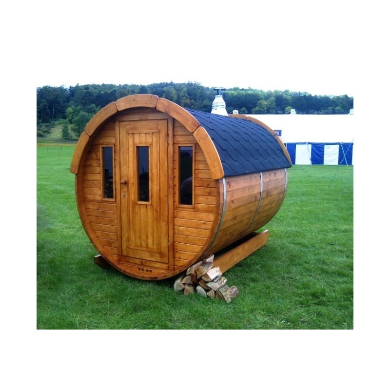 Sauna Beczka śr. 2,2x2m