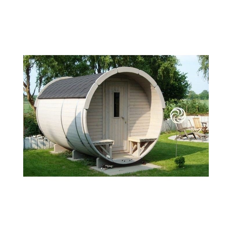 Sauna Beczka śr. 2,2x2,5m