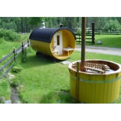 Sauna Beczka śr. 2,2x3m