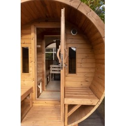 Sauna Beczka śr. 2,2x3,5m