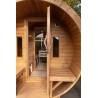 Sauna Beczka śr. 2,2x3,5m