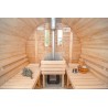 Sauna Beczka śr. 2,2x4m