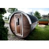 Sauna Beczka śr. 2,2x4m