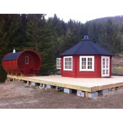 Pawilon grillowy 16,5m2