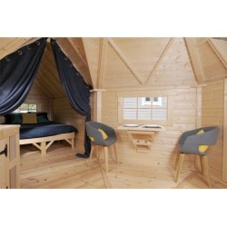 Domek kempingowy Alta 9,2m2 z dwoma dobudówkami