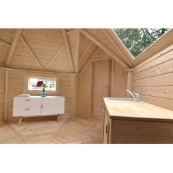 Domek kempingowy Alta 9,2m2 z dwoma dobudówkami