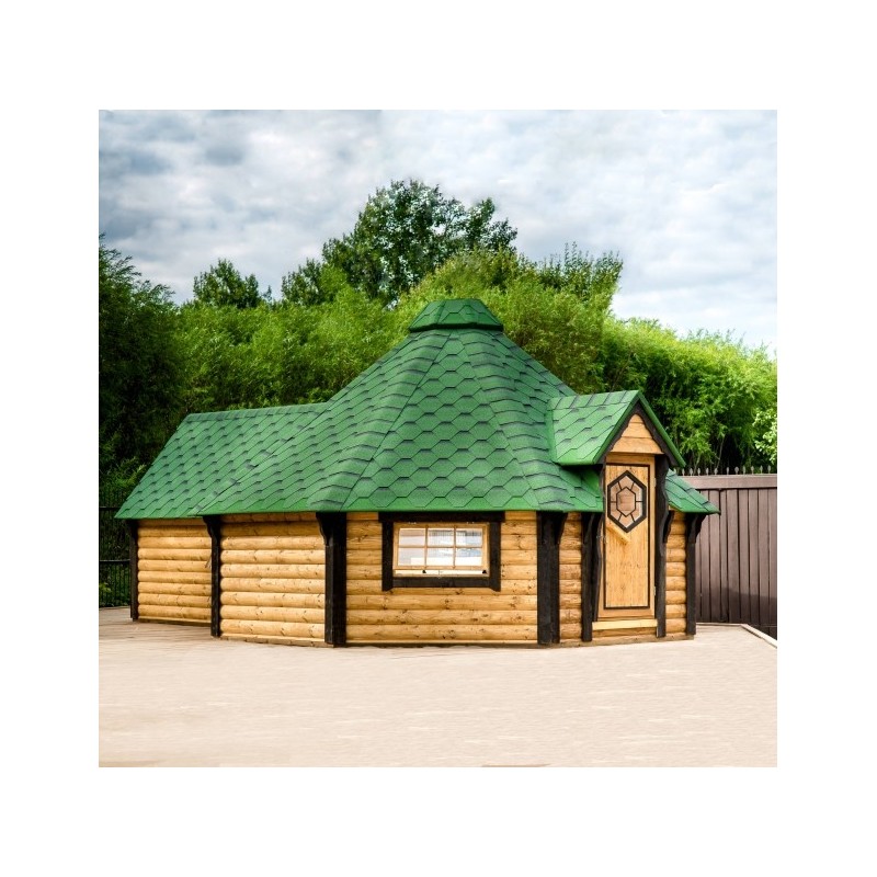 Domek kempingowy 16,5m2 z dobudówką 3m2