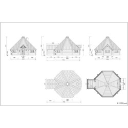 Domek kempingowy 25m2 + dobudówka 3m2