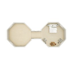 Podwójny domek kempingowy 25m2 + 25m2