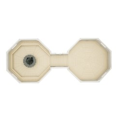 Podwójny domek grillowy 25m2 + 25m2