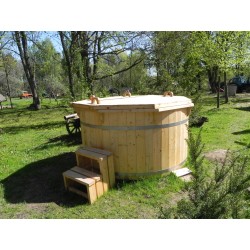 Balia ogrodowa śr. 2,2m z piecem wewnętrznym