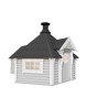 Domek grillowy 9,2m2 z dobudówką 3m2