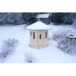 Pionowa Sauna Beczka