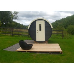 Sauna Beczka śr. 2,2x4m