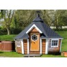 Domek grillowy 9,2m2 z krzywymi ścianami