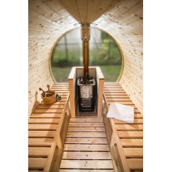 Sauna Beczka śr. 2,2x3m