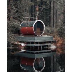 Sauna Beczka śr. 2,2x2,5m