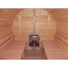 Sauna Beczka śr. 2,2x2,5m
