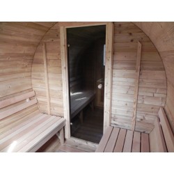 Sauna Beczka śr. 1,9x3,5m