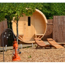 Sauna Beczka śr. 1,9x3,5m