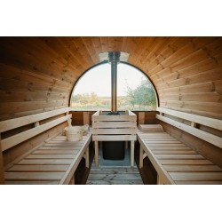 Sauna Beczka 1,9x3m