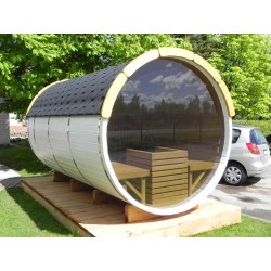 Sauna Beczka 1,9x3m