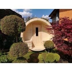 Sauna Beczka 1,9x3m