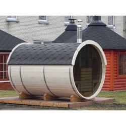 Sauna Beczka 1,9x3m