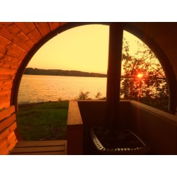 Sauna Beczka 1,9x3m