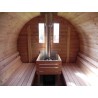 Sauna Beczka śr. 1,9x2,5m