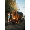 Sauna Beczka śr. 1,9x2,5m