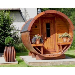 Sauna Beczka śr. 1,9x2,5m