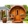 Sauna Beczka śr. 1,9x2,5m