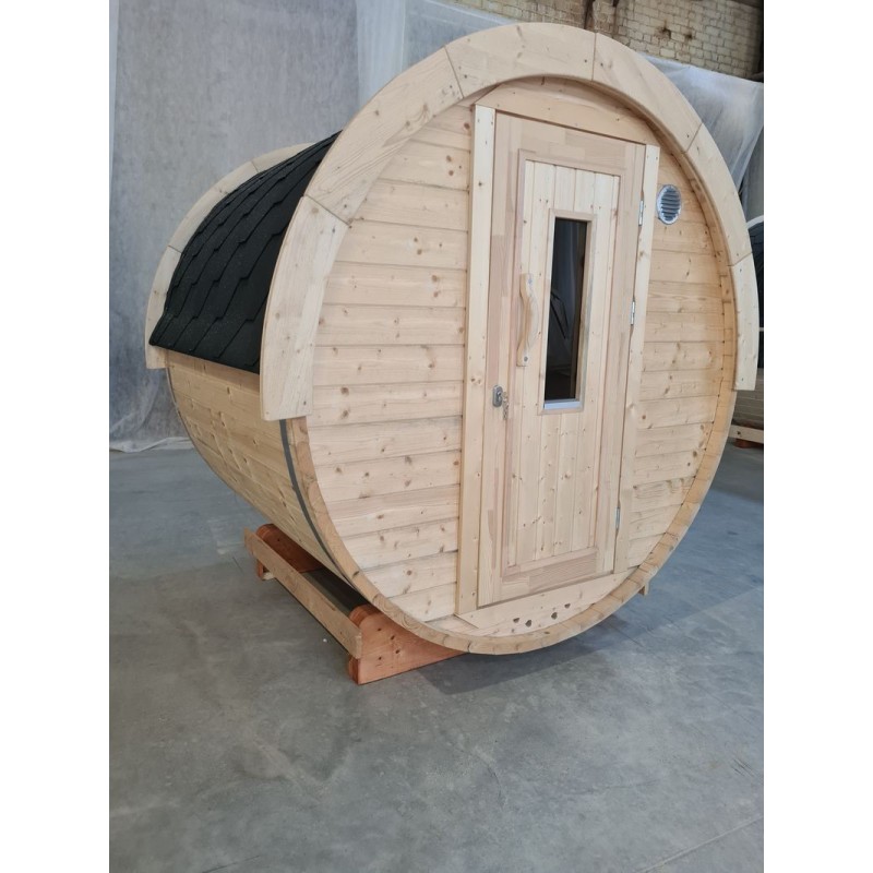 Sauna Beczka śr. 1,9x1,63m