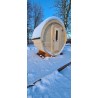 Sauna Beczka śr. 1,9x1,63m
